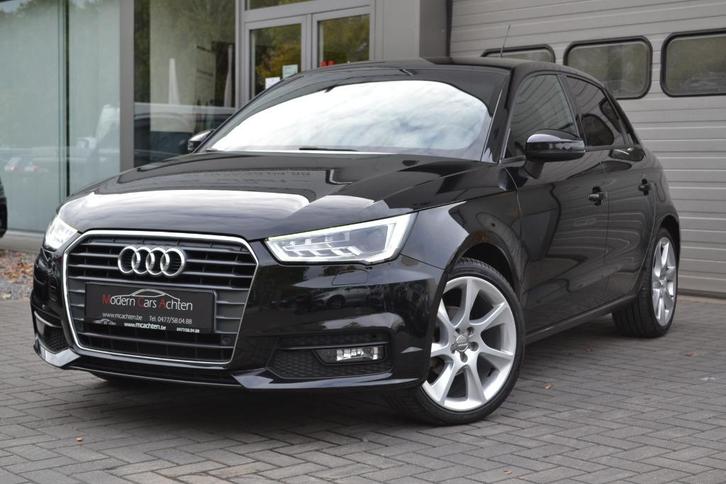 Audi A1 Sportback 1.0 TFSI Benzine + Automaat + LED + GPS, Auto's, Audi, Bedrijf, Te koop, A1, ABS, Airbags, Airconditioning, Bluetooth