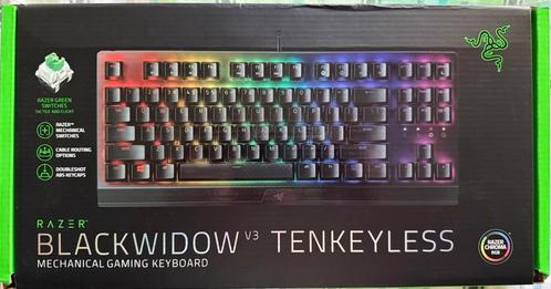 Razer BlackWidow V3 Tenkeyless, Computers en Software, Toetsenborden, Zo goed als nieuw, Azerty, Ophalen of Verzenden