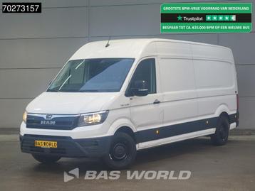 MAN TGE 3.140 Automaat L4H3 Airco Parkeersensoren L3H2 14m3, Achat, Euro 6, Entreprise, 3 places