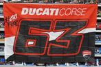 Francesco Bagnaia Ducati vlag DBUFG416003 140 x 90 cm, Divers, Enlèvement ou Envoi, Neuf