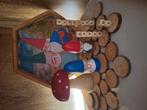 David de kabouter + liza + paddenstoel herfst peg doll, Kinderen en Baby's, Ophalen of Verzenden