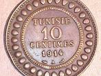 10 centimes TUNISIE 1914, Envoi, Autres pays, Monnaie en vrac