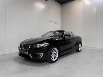 BMW 218 i Cabrio Benzine Autom. - GPS - Topstaat!