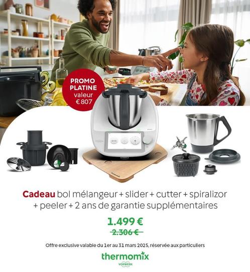 Le Thermomix TM6 pack promo de stock NAMUR-ANDENNE, Elektronische apparatuur, Rijstkokers, Nieuw, Ophalen of Verzenden