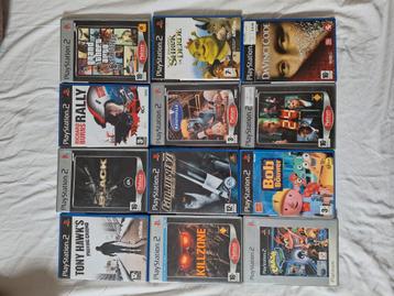 Lot ps2 games beschikbaar voor biedingen