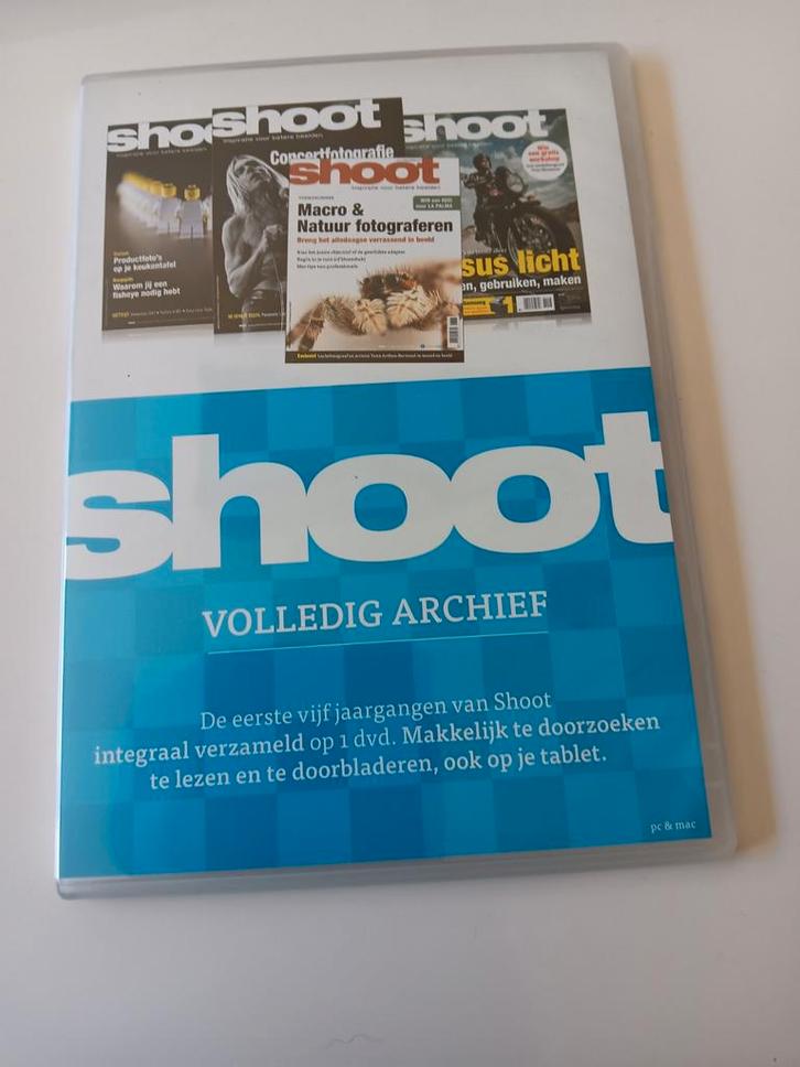 Shoot volledig archief, Audio, Tv en Foto, Fotoalbums en Accessoires, Zo goed als nieuw, Ophalen of Verzenden