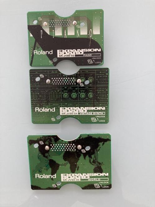 Roland SRX-02 en SR-JV80-03, Muziek en Instrumenten, Soundmodules, Zo goed als nieuw, Roland, Ophalen of Verzenden
