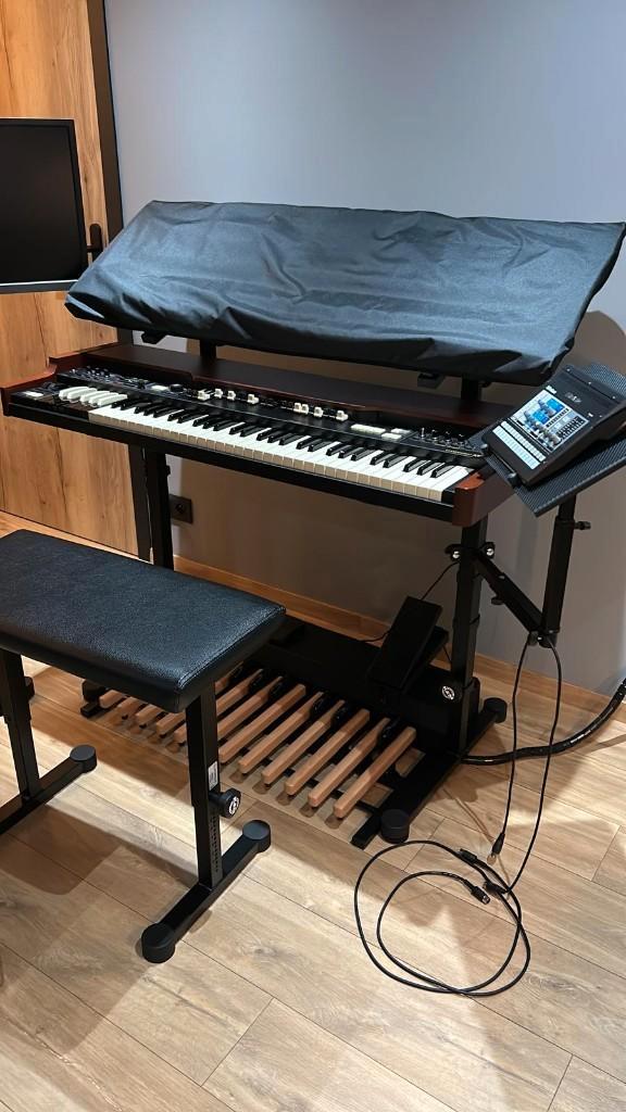 Hammond XK3c + Hammond XPK200 Baspedaal + Hammond Leslie MK1, Muziek en Instrumenten, Orgels, Zo goed als nieuw, Orgel, 1 klavier