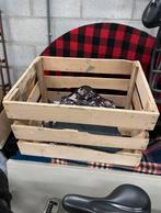 Grote houten krat, Ophalen, 40 tot 60 cm, 50 tot 75 cm, Zo goed als nieuw