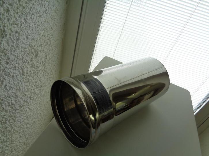 Buses Conduits de cheminée. "DINAK" L. 31 cm, Doe-het-zelf en Bouw, Sanitair, Zo goed als nieuw, Overige typen, Ophalen of Verzenden