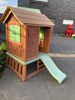Maisonnette SMOBY Winnie The Pooh avec toit en bois., Enfants & Bébés, Autres types, Utilisé, Enlèvement ou Envoi