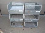 6 metalen opbergbakken voor garage ...., Ophalen