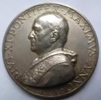 zilveren medaille pius XI an XVI (1937) 3 hoofden wetenschap, Postzegels en Munten, Ophalen of Verzenden, Zilver