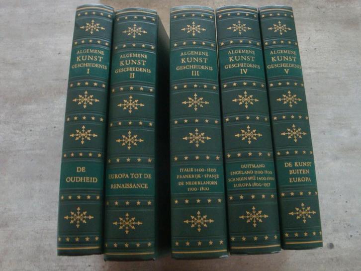 ALGEMENE KUNSTGESCHIEDENIS (VIJF DELEN), Boeken, Kunst en Cultuur | Beeldend, Gelezen, Ophalen of Verzenden