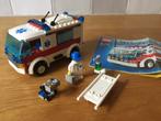 Lego City ambulance - 7890 met boekje, Ensemble complet, Lego, Utilisé, Enlèvement ou Envoi