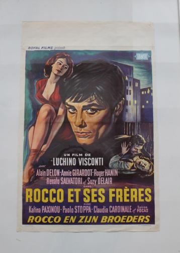 filmaffiche Alain Delon Rocco et ses frères 1960 filmposter