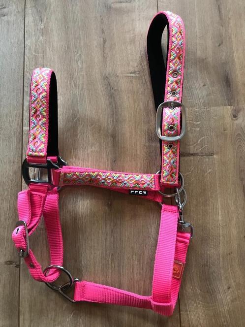 Halster Roze Full, Dieren en Toebehoren, Paarden en Pony's | Hoofdstellen en Tuigage, Nieuw, Overige soorten, Ophalen of Verzenden