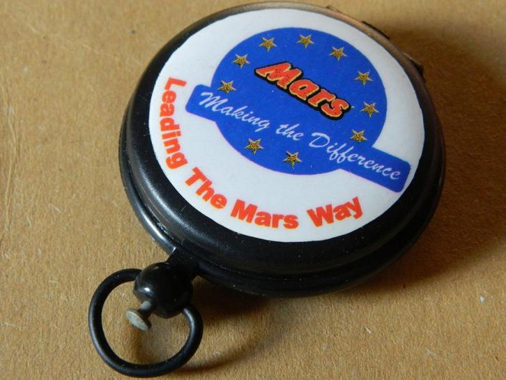 Marketingkompas van Mars Inc, Verzamelen, Merken en Reclamevoorwerpen, Zo goed als nieuw, Gebruiksvoorwerp, Verzenden