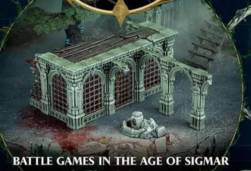Warhammer Mortal Realms (30) - Décors Warcry, Hobby en Vrije tijd, Wargaming, Nieuw, Warhammer, Figuurtje(s), Ophalen of Verzenden