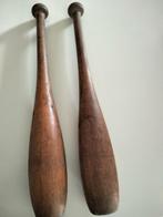 Oude gym kegels 38cm hoog diameter ong 45mm, Ophalen of Verzenden, Zo goed als nieuw