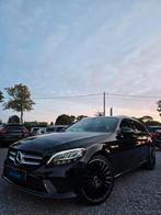 MERCEDES-BENZ C180 BREAK 9G-TRONIC//NAVI-CAMERA-LEDER-PDC, Auto's, Achterwielaandrijving, 4 cilinders, 1600 cc, Zwart