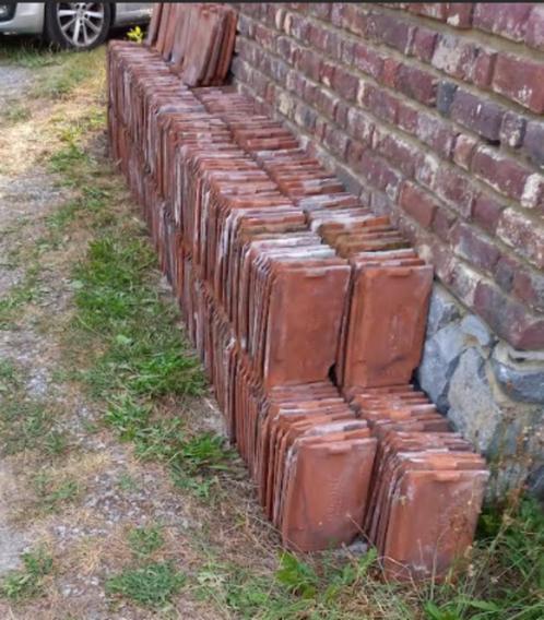 stormpan 44, Doe-het-zelf en Bouw, Dakpannen en Dakbedekking, Gebruikt, Dakpannen, Steen of Klei, Rood, 15 m² of meer, Ophalen