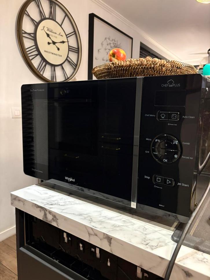 Whirlpool Microgolf + Garantie!, Elektronische apparatuur, Microgolfovens, Nieuw, Ophalen