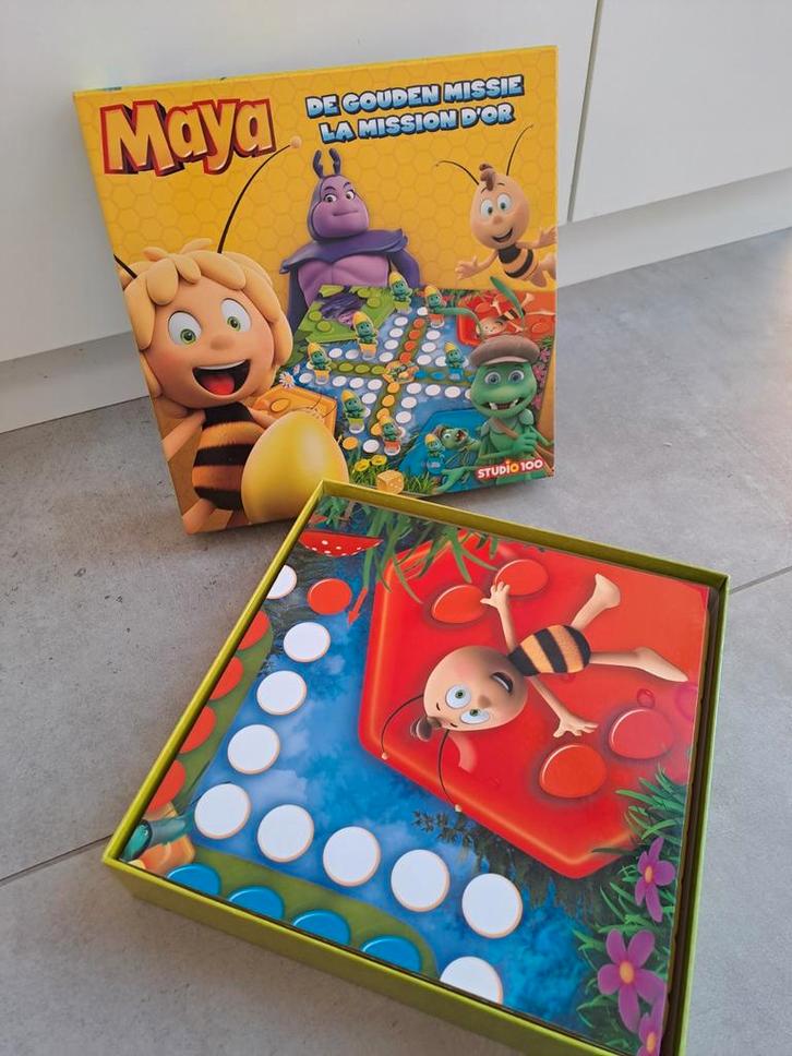 Le jeu Maya l'abeille - La mission dorée (studio 100), Hobby & Loisirs créatifs, Jeux de société | Jeux de cartes, Enlèvement
