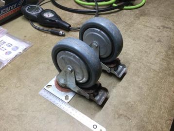 Zwenkwielen 4 stuks 120mm - Ecocheques  beschikbaar voor biedingen