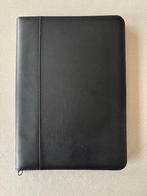In stijl naar een vergadering met mooie, zwarte schrijfmap, Diversen, Schrijfwaren, Ophalen, Zo goed als nieuw