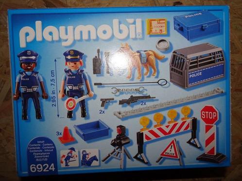 herwinnen Grote hoeveelheid chaos ② Playmobil City Action Politiewegversperring - 6924 (nieuw) — Speelgoed |  Playmobil — 2dehands