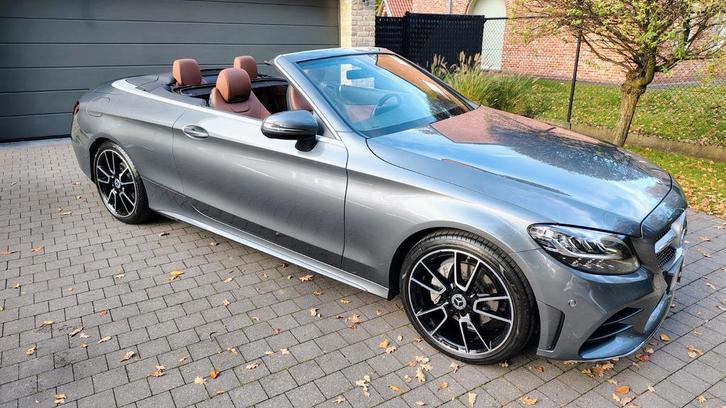 Te koop Mercedes c 180 Cabrio AMG line., Auto's, Mercedes-Benz, Particulier, C-Klasse, ABS, Achteruitrijcamera, Airbags, Airconditioning