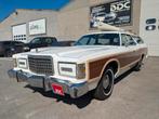 Ford Stationwagon country squire - woody - surf wagon, Auto's, Oldtimers, Automaat, Stof, Wit, Break