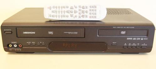 Medion MD 82051 Videorecorder & DVD In 1 Toestel / 6 Head, Audio, Tv en Foto, Videospelers, Gebruikt, Ophalen of Verzenden