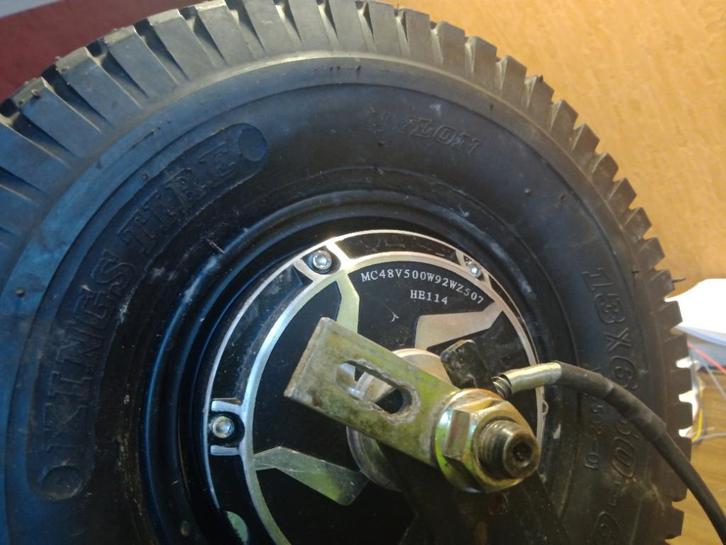 Motorwiel met controller., Vélos & Vélomoteurs, Vélos Pièces, Comme neuf, Général, Enlèvement