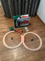 brio railway33028 trein set hout speelgoed incl doos, Kinderen en Baby's, Speelgoed | Houten speelgoed, Ophalen, Zo goed als nieuw