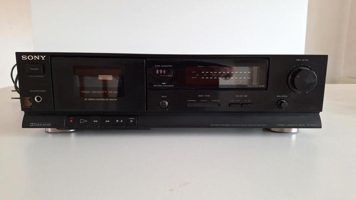 Cassettedeck Sony TC FX 170, Audio, Tv en Foto, Cassettedecks, Enkel, Sony, Tiptoetsen, Tape counter, Ophalen