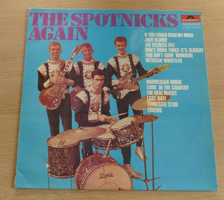LP The Spotnicks - The Spotnicks Again, Cd's en Dvd's, Vinyl | Rock, Gebruikt, Rock-'n-Roll, 12 inch, Ophalen of Verzenden