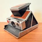 VINTAGE POLAROID SX70 METAAL LEER SX 70 INSTANT CAMERA, Audio, Tv en Foto, Verzenden, Gebruikt, Polaroid, Polaroid