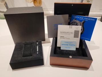 Orginele Panerai Horloge opberg box incl tool & documentatie