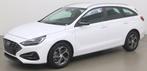 HYBRIDE Hyundai i30 Wagon t-gdi techno 120(pk) <3000km., Auto's, Voorwielaandrijving, 4 cilinders, Alcantara, Wit