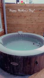 Spa intex pure spa 4 personnes, Jardin & Terrasse, Enlèvement, Utilisé, Tapis de sol, Gonflable