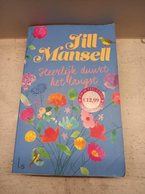 Jill Mansell - Heerlijk duurt het langst, Livres, Chick lit, Comme neuf, Enlèvement ou Envoi