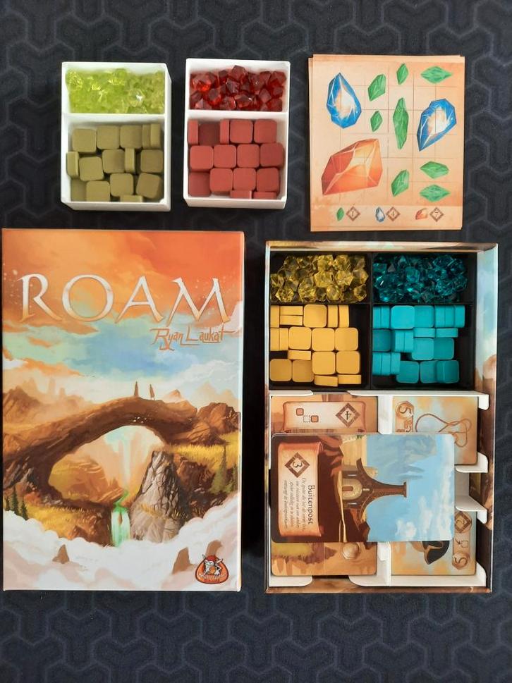 Roam, Hobby en Vrije tijd, Gezelschapsspellen | Bordspellen, Zo goed als nieuw, Ophalen of Verzenden