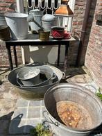 Allerlei zinken baden , emmers, gieters, Ophalen