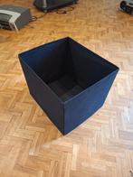 12 zwarte opbergboxen / opbergmanden in stof, Huis en Inrichting, Ophalen, Overige materialen, Gebruikt, Mand