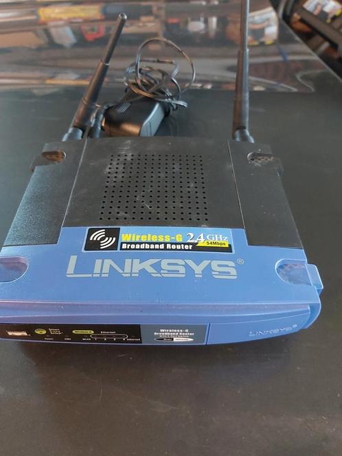 Wifi router - Linksys WRT54GL, Computers en Software, Netwerk switches, Zo goed als nieuw, Ophalen of Verzenden