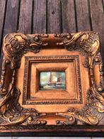 Olieverf schilderij Nederlandse zeilschepen, Enlèvement ou Envoi