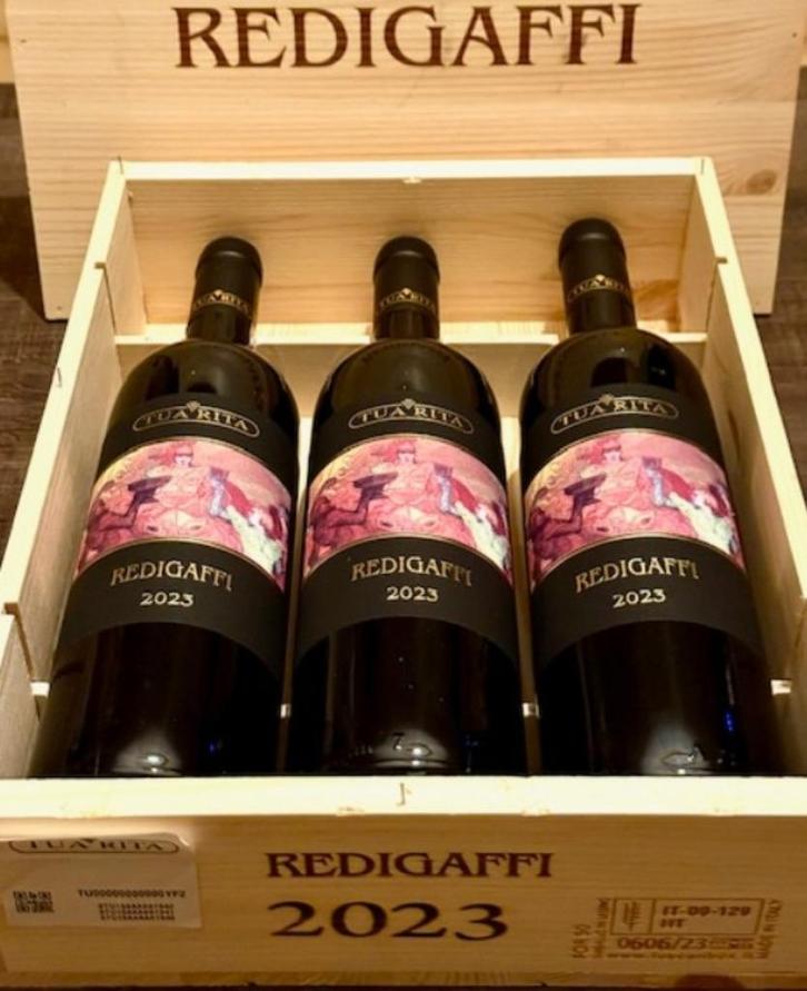 Tua Rita - Redigaffi 2023 (prijs/fles - 1 fles beschikbaar), Verzamelen, Wijnen, Nieuw, Rode wijn, Italië, Vol, Ophalen of Verzenden
