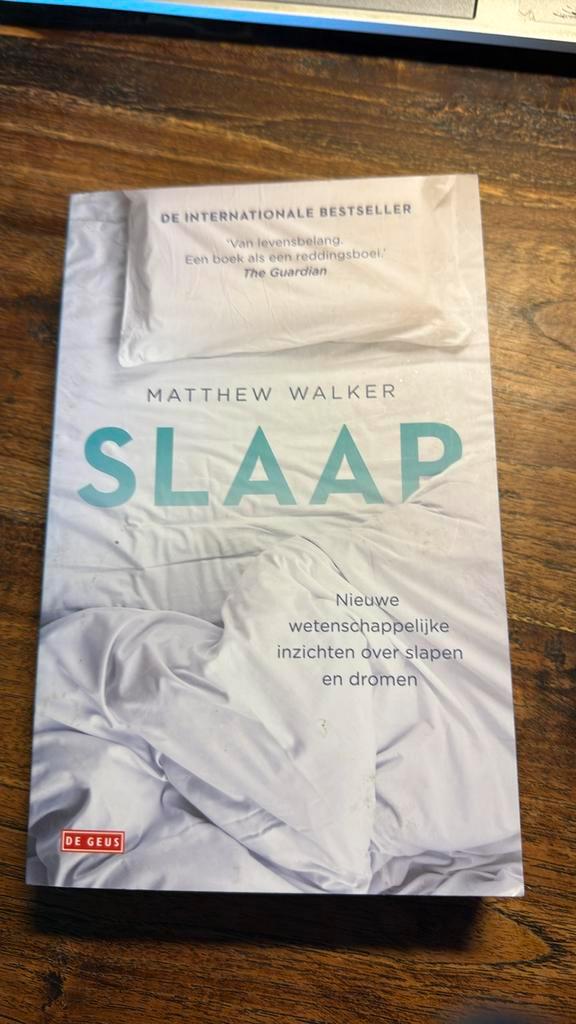 Matthew Walker - Slaap, Boeken, Gezondheid, Dieet en Voeding, Zo goed als nieuw, Ophalen of Verzenden